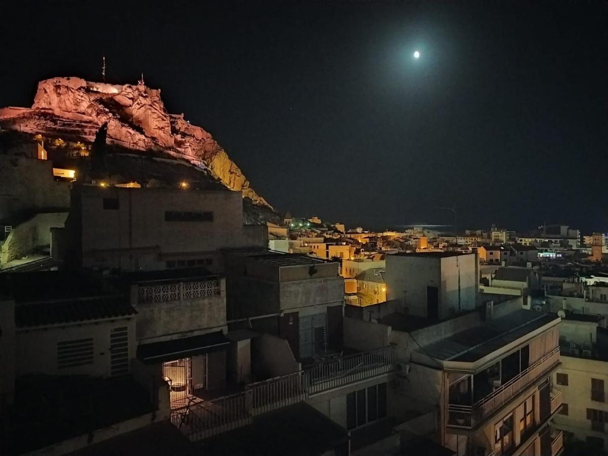 Corazon De Alicante Con Vistas Al Mar Y Al Castillo Εξωτερικό φωτογραφία