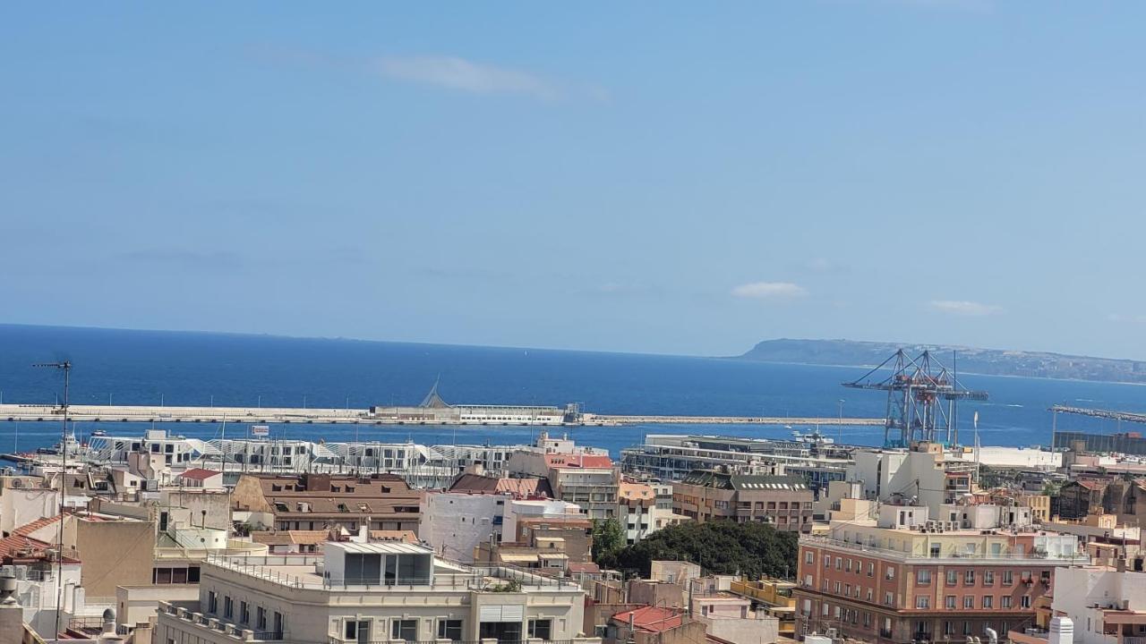 Corazon De Alicante Con Vistas Al Mar Y Al Castillo Εξωτερικό φωτογραφία