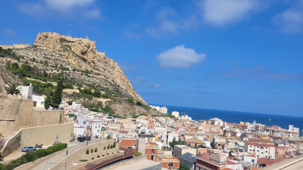 Corazon De Alicante Con Vistas Al Mar Y Al Castillo Εξωτερικό φωτογραφία