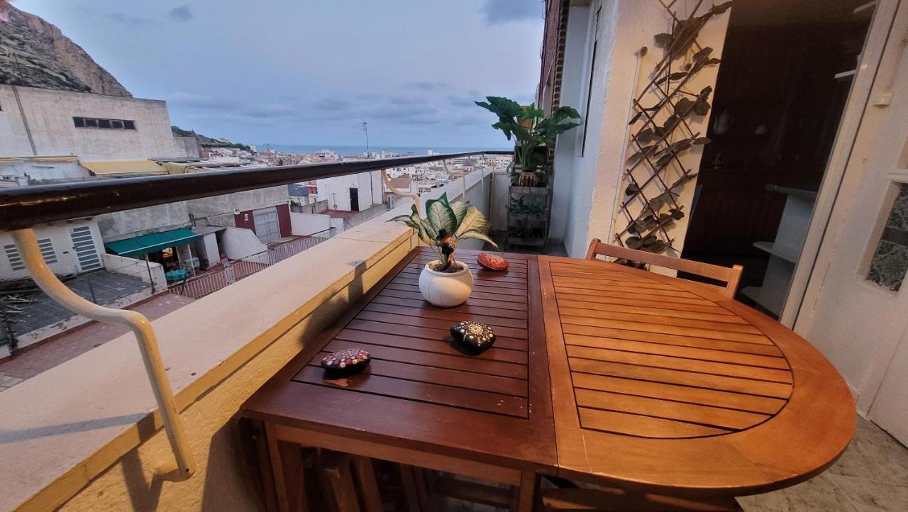 Corazon De Alicante Con Vistas Al Mar Y Al Castillo Εξωτερικό φωτογραφία