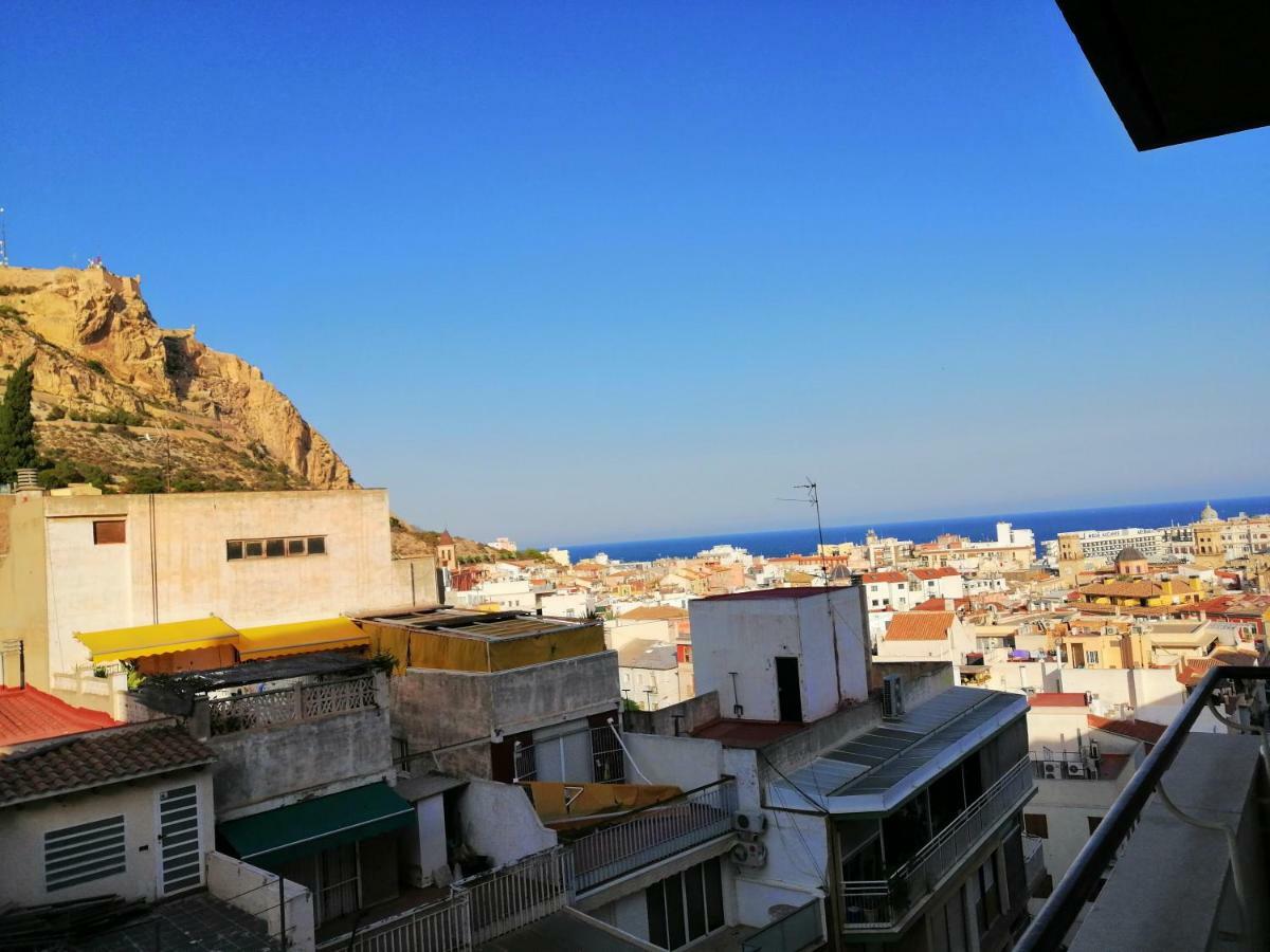 Corazon De Alicante Con Vistas Al Mar Y Al Castillo Εξωτερικό φωτογραφία